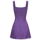Janelle Knit Dress (Purple)