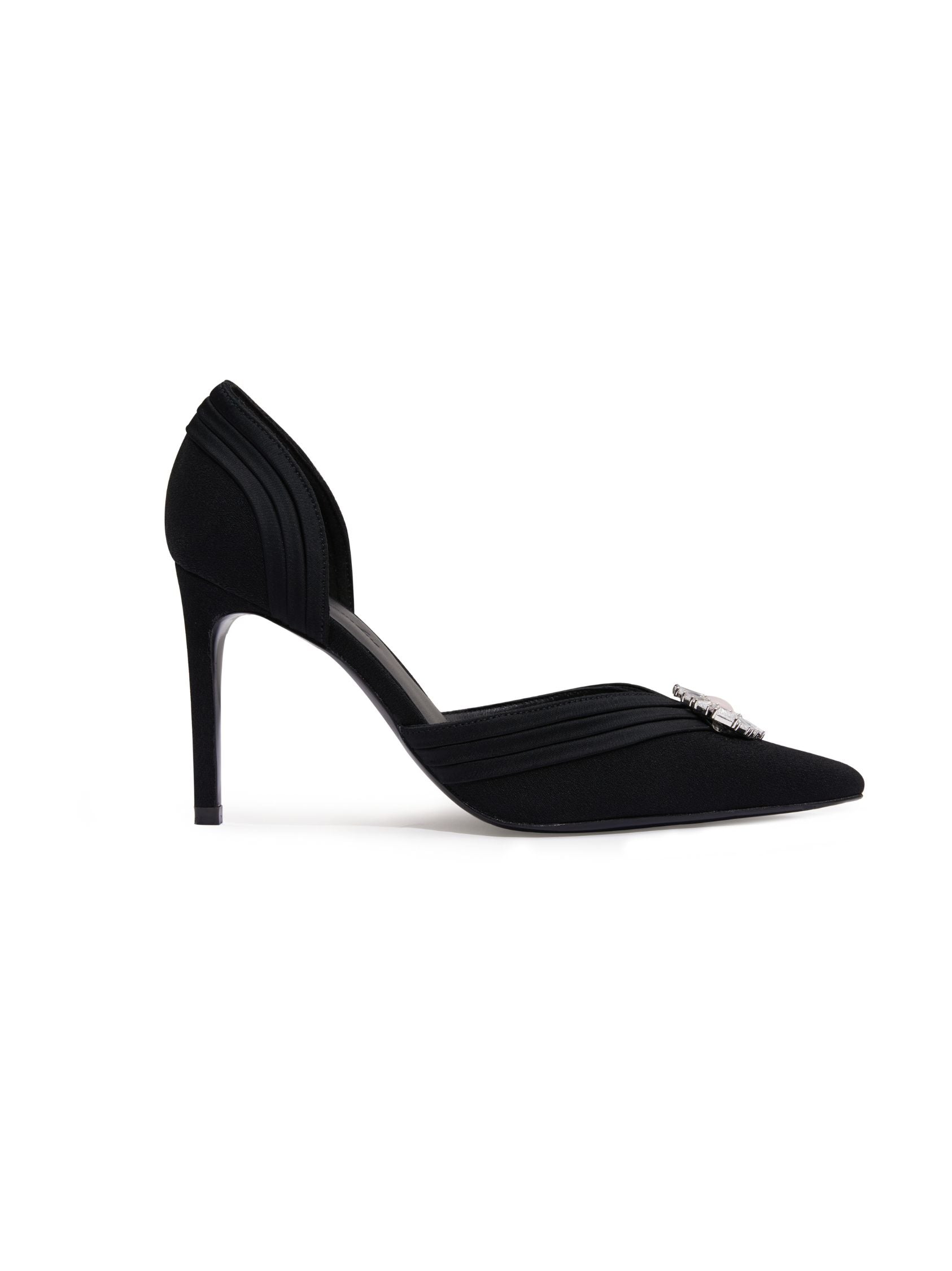Diana Diamond Heels (Black)
