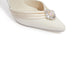 Diana Diamond Heels (White) (Final Sale)