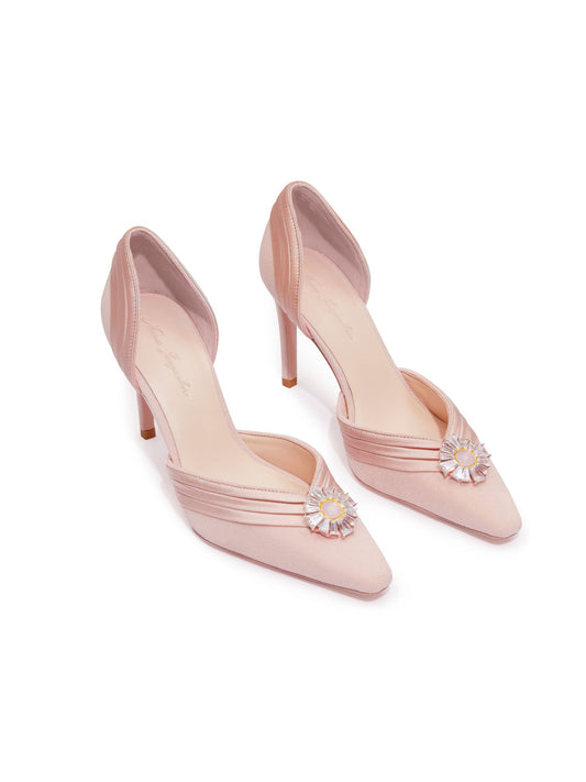 Diana Diamond Heels (Pink) (Final Sale)