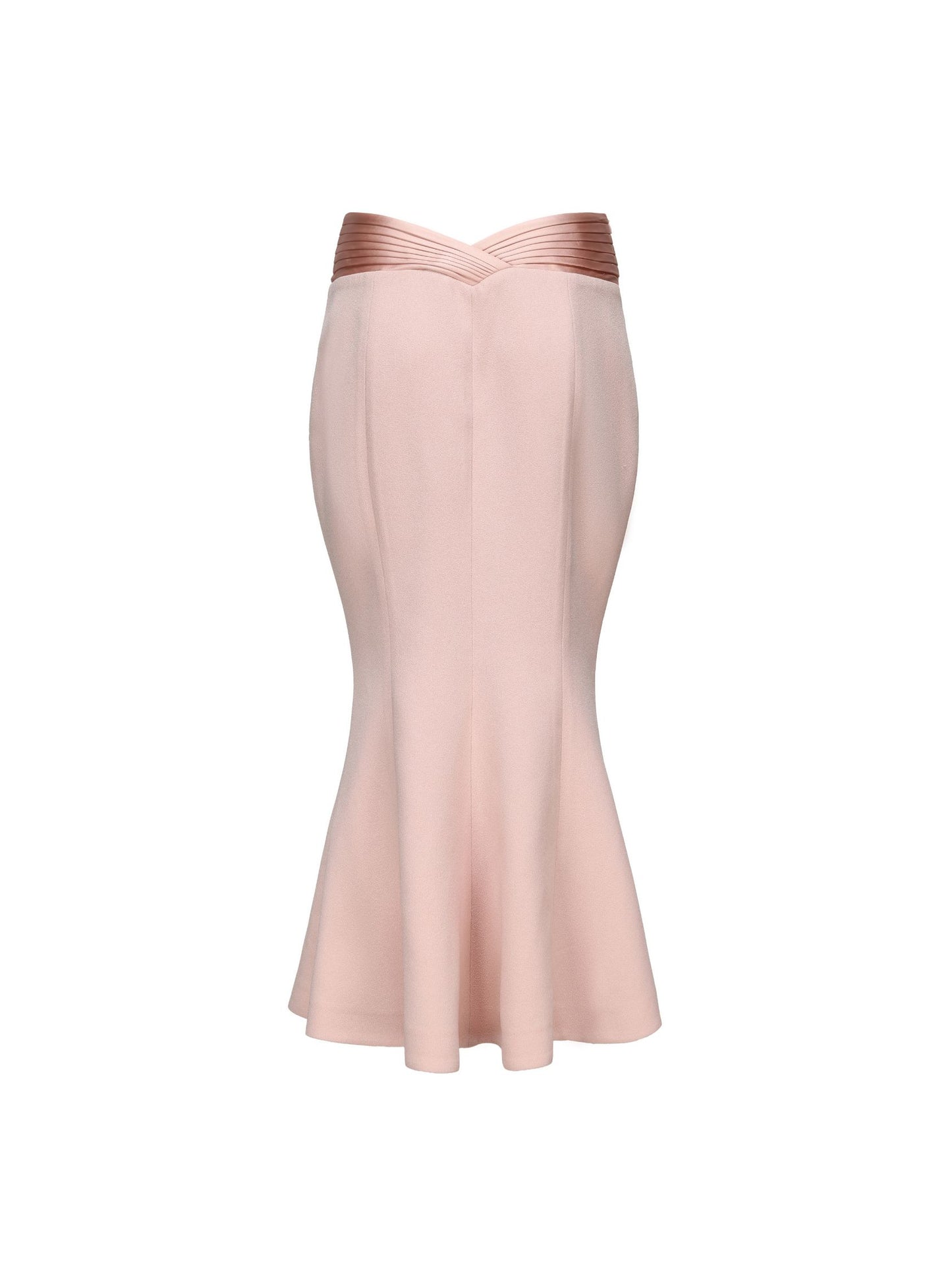 Belle Satin Skirt (Light Pink)