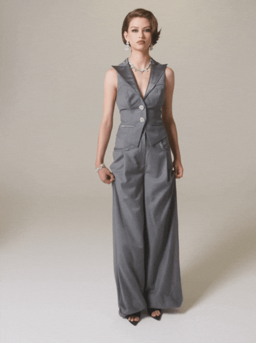 Diana Vest (Grey)