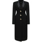 Evie Long Suit Jacket (Black)