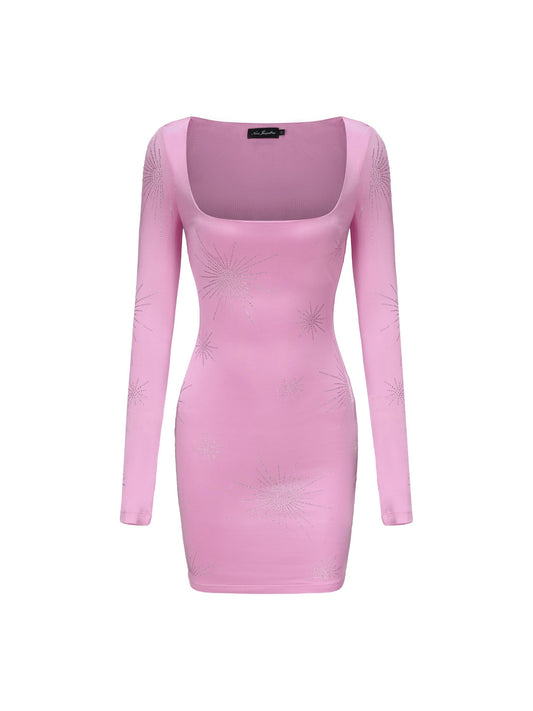 Melanie Dress (Pink) (Final Sale)