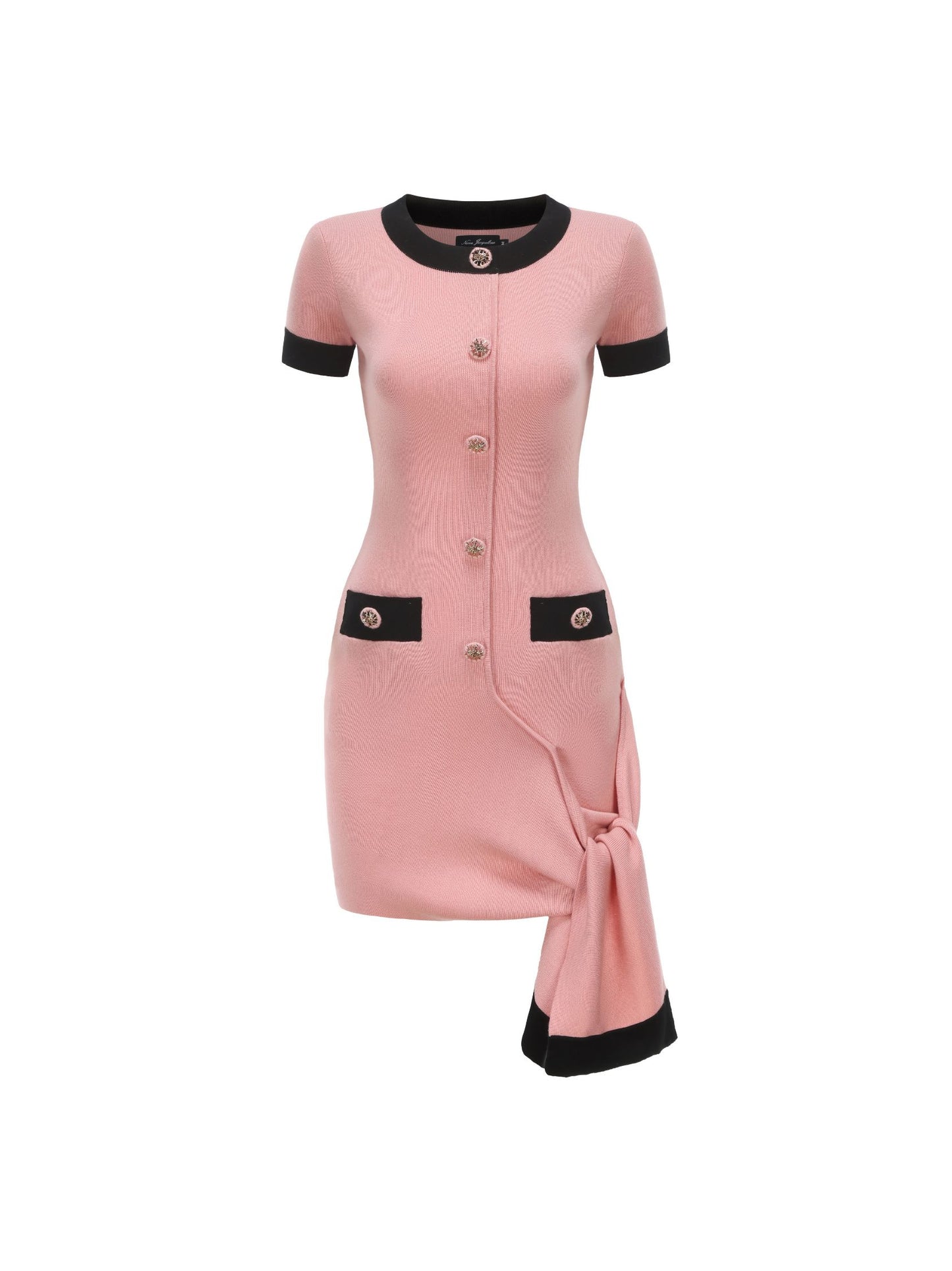 Felicity Knit Dress (Pink)