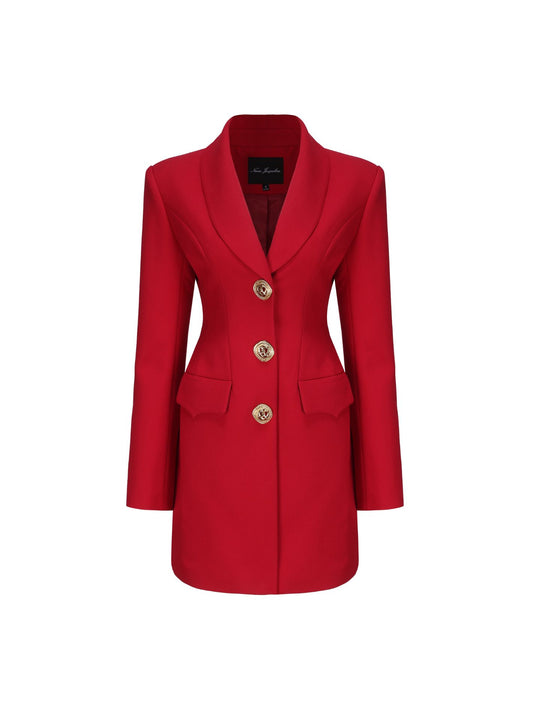 Sasha Suit Jacket (Red)