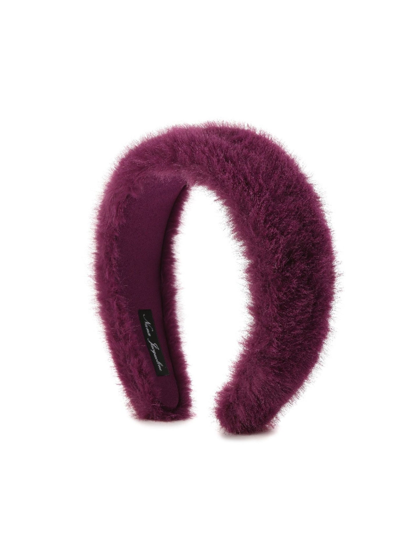 Melanie Fur Headband (Purple)