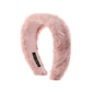 Melanie Fur Headband (Pink)