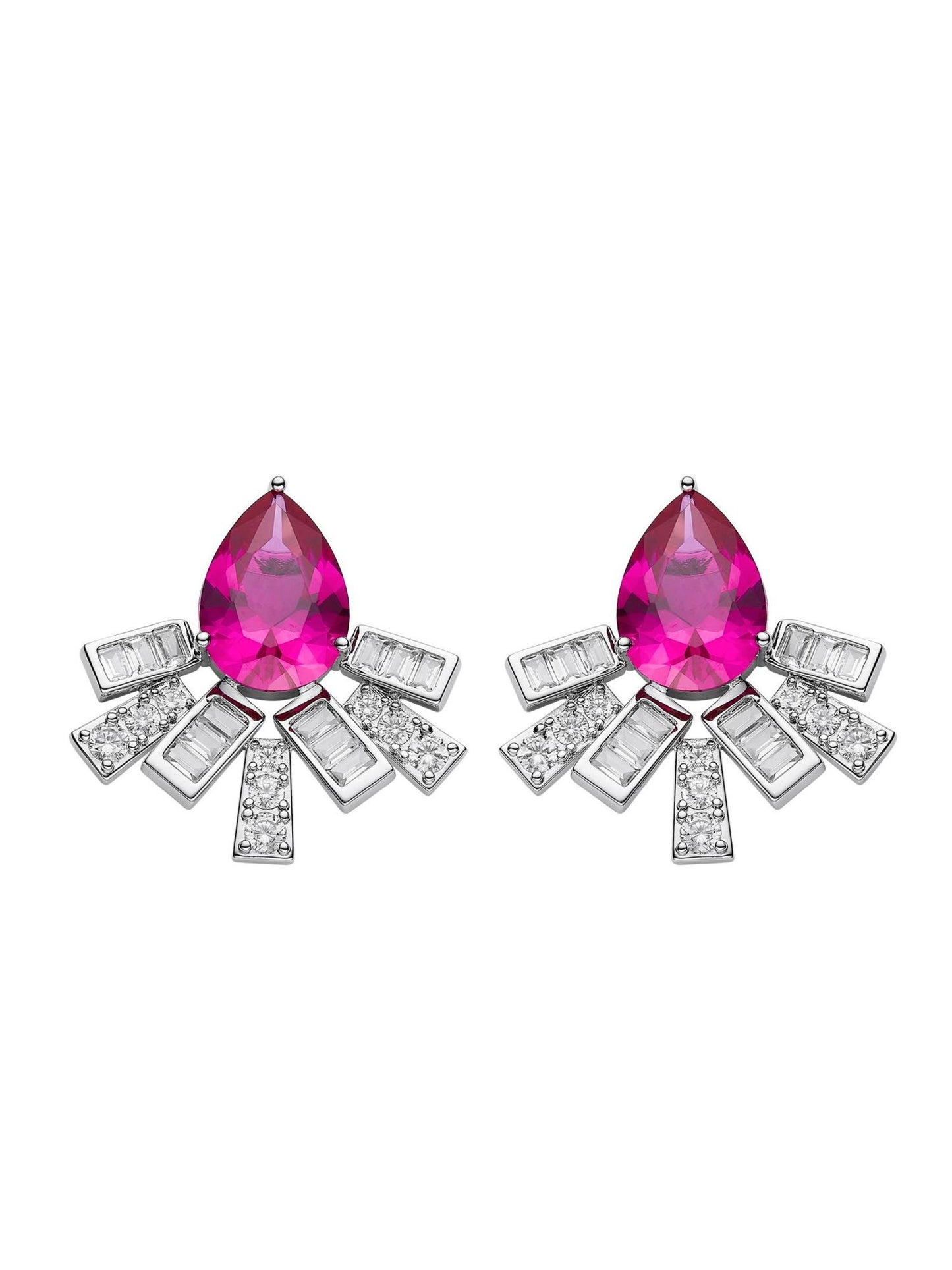 Keira Earrings (Pink)