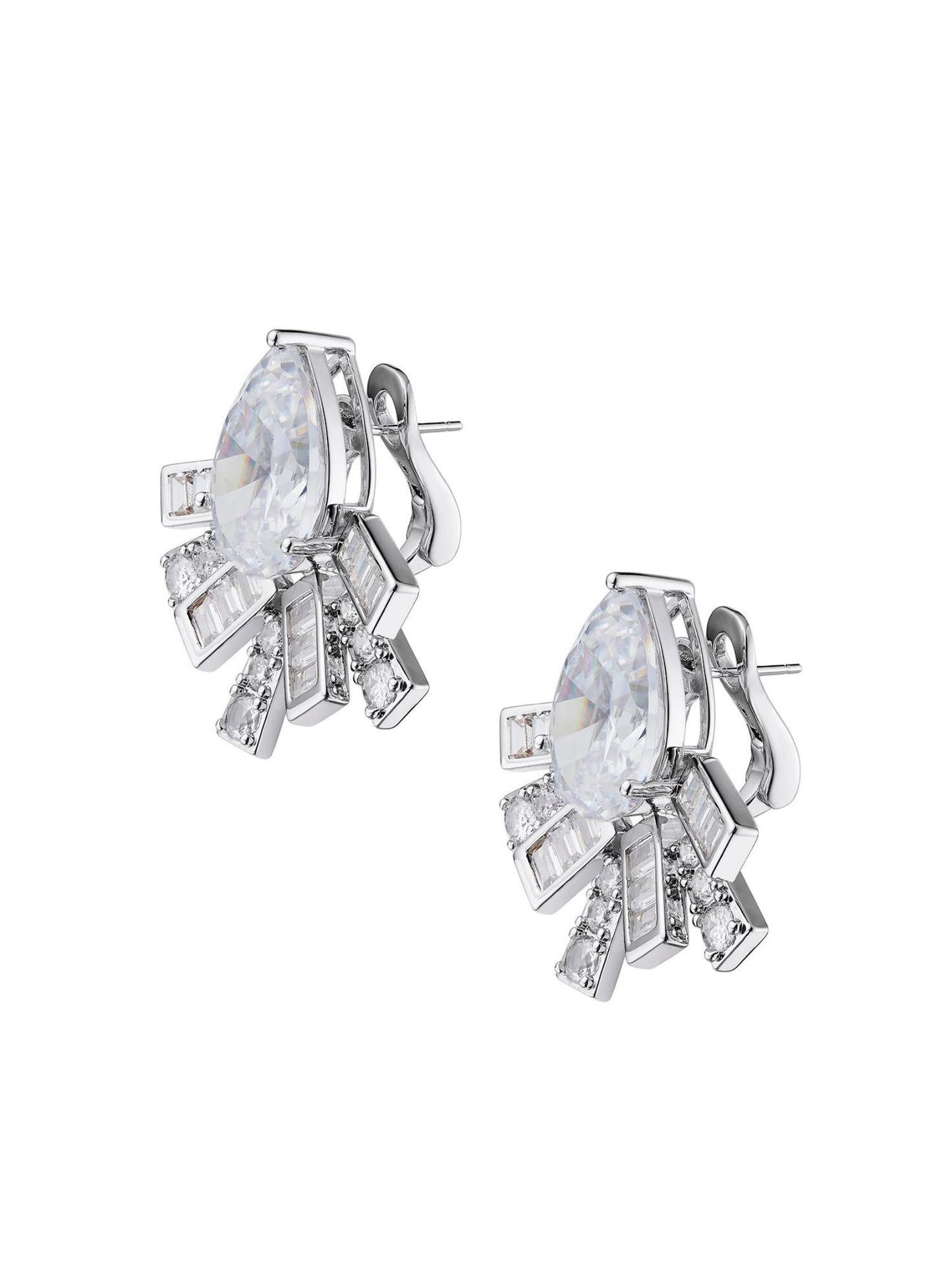 Keira Earrings (White)