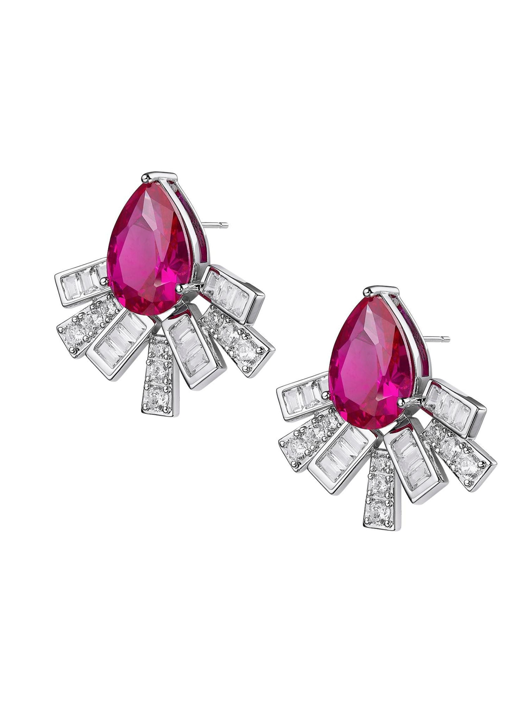 Keira Earrings (Pink)