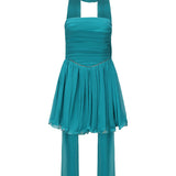 Chloe Dress (Blue) (Final Sale)