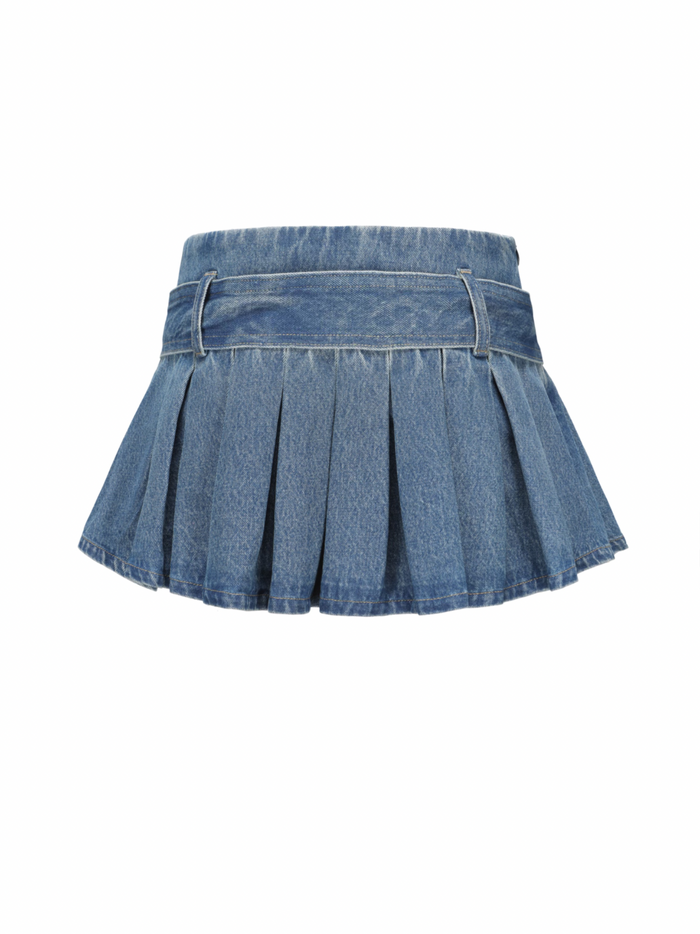 Teresa Mini Skirt: Denim Mini Skirt for Girls' Night Out | Nana