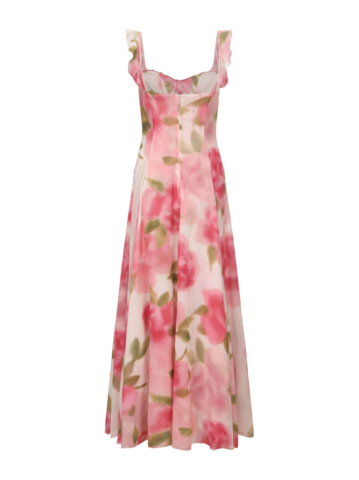 nana jacqueline eva silk dress Nana Jacqueline Eva Silk Dress in Pink