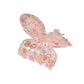 Chloe Crystal Butterfly Claw Clip (Pink)