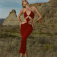 Omaira Dress (Red)