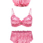 Isabella Silk Intimates Set (Pink) (Final Sale)
