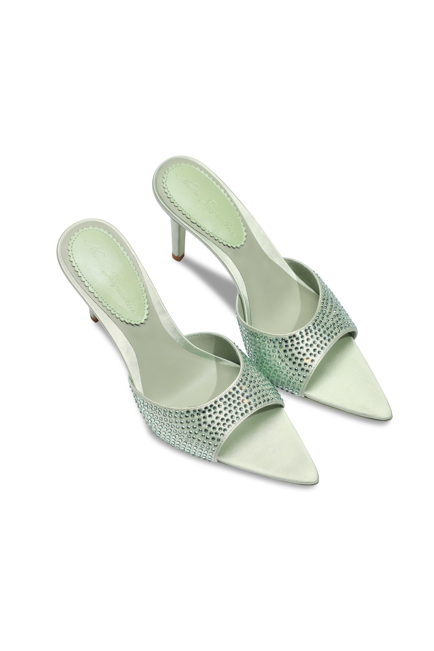 Kate Diamond Heels (Green)