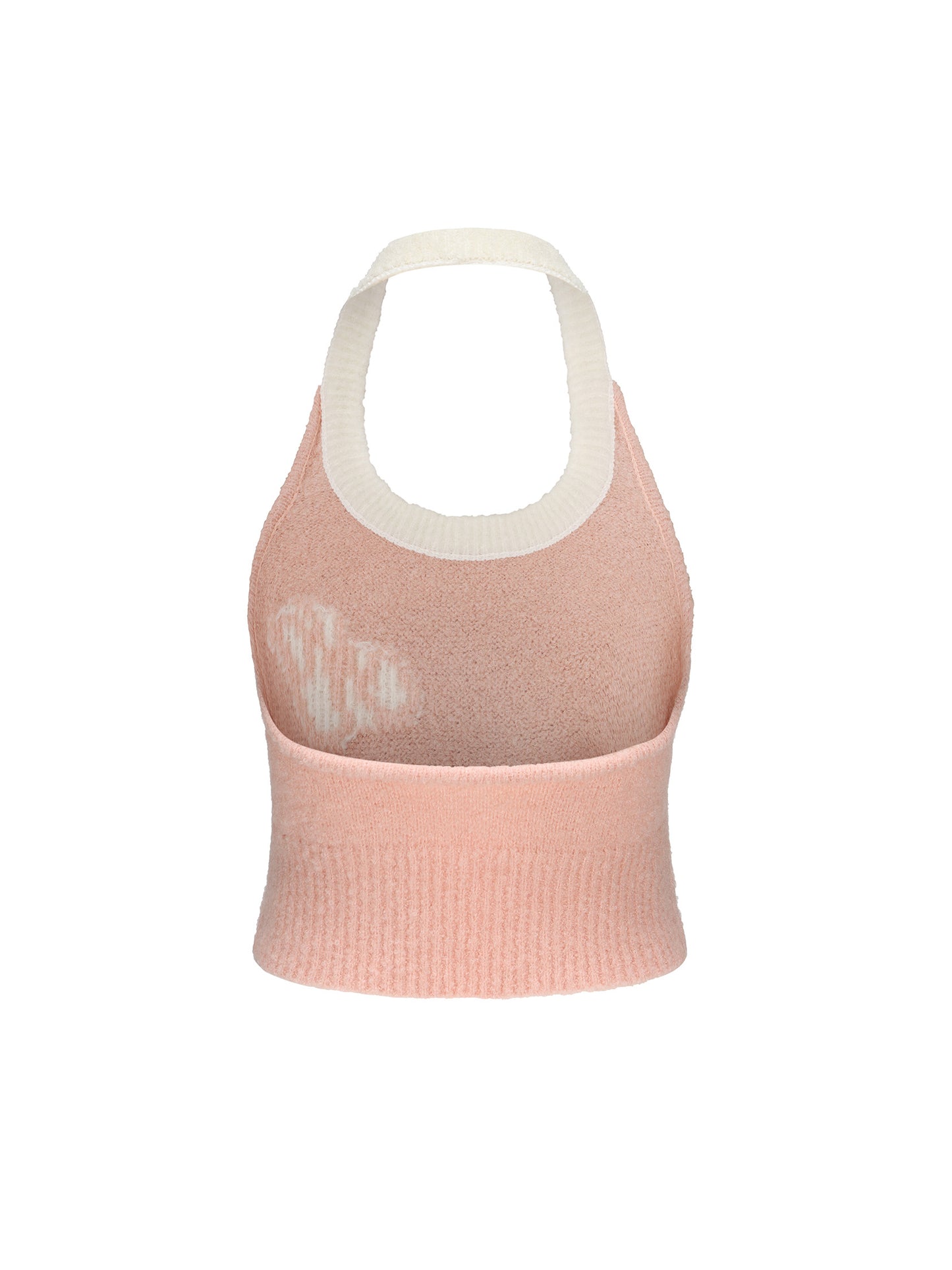 Macie Knit Halter Top (Light Pink) (Final Sale)