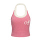 Macie Knit Halter Top (Pink) (Final Sale)