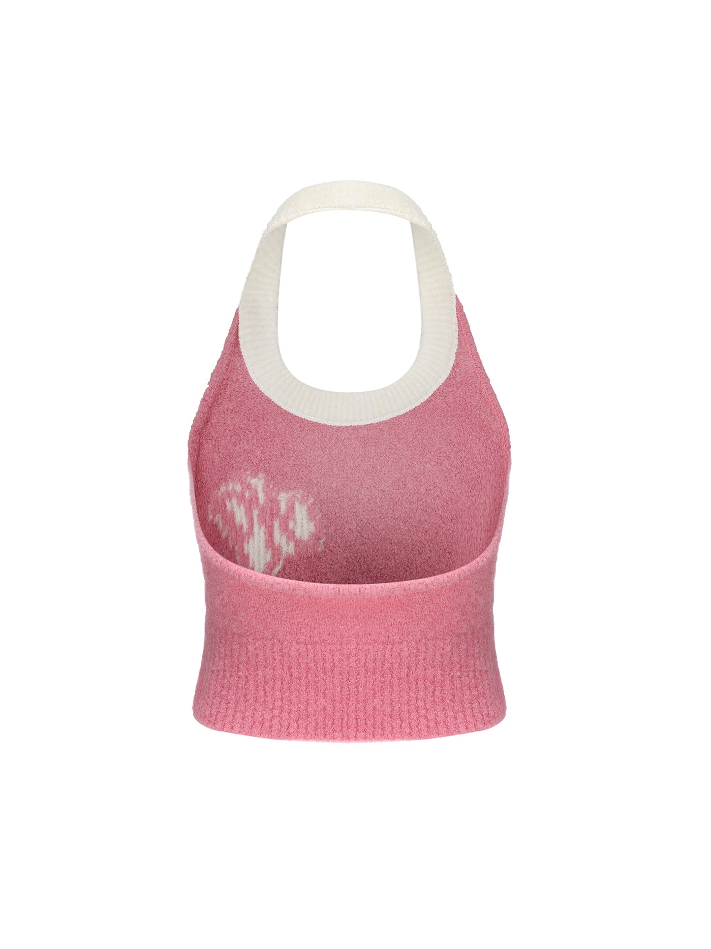 Macie Knit Halter Top (Pink)