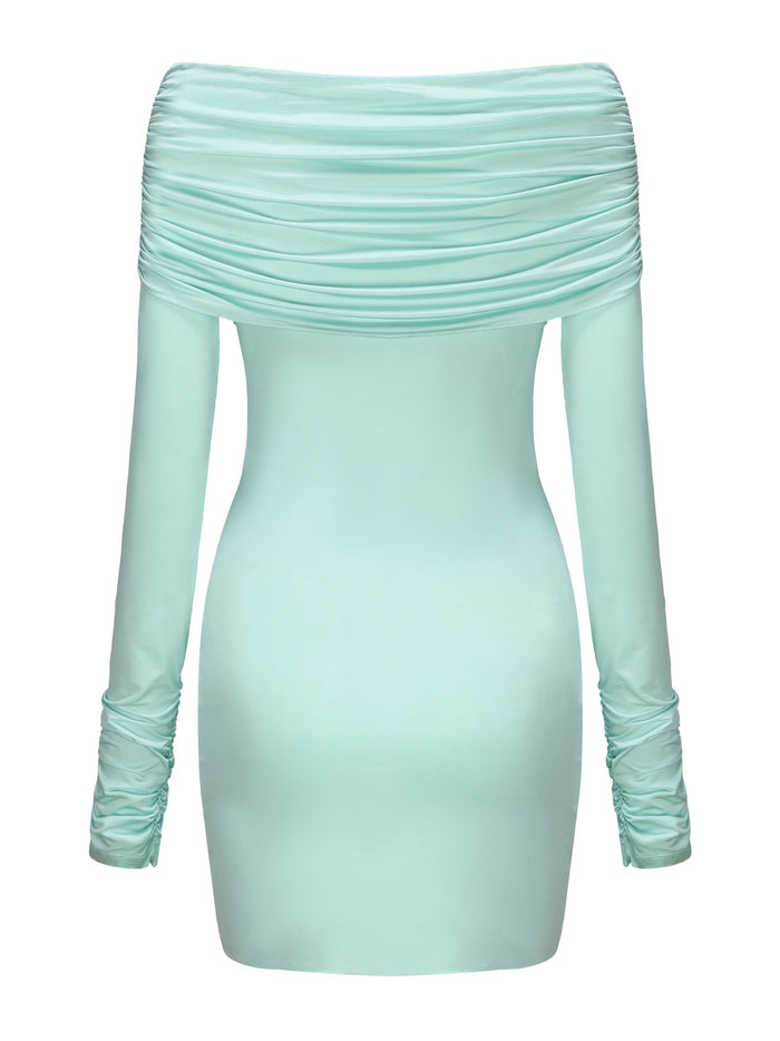 oh polly green long sleeve dress Olivia Dress Mint | XS