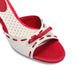 Paulina Bow Heels (Red) (Final Sale)