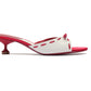Paulina Bow Heels (Red) (Final Sale)
