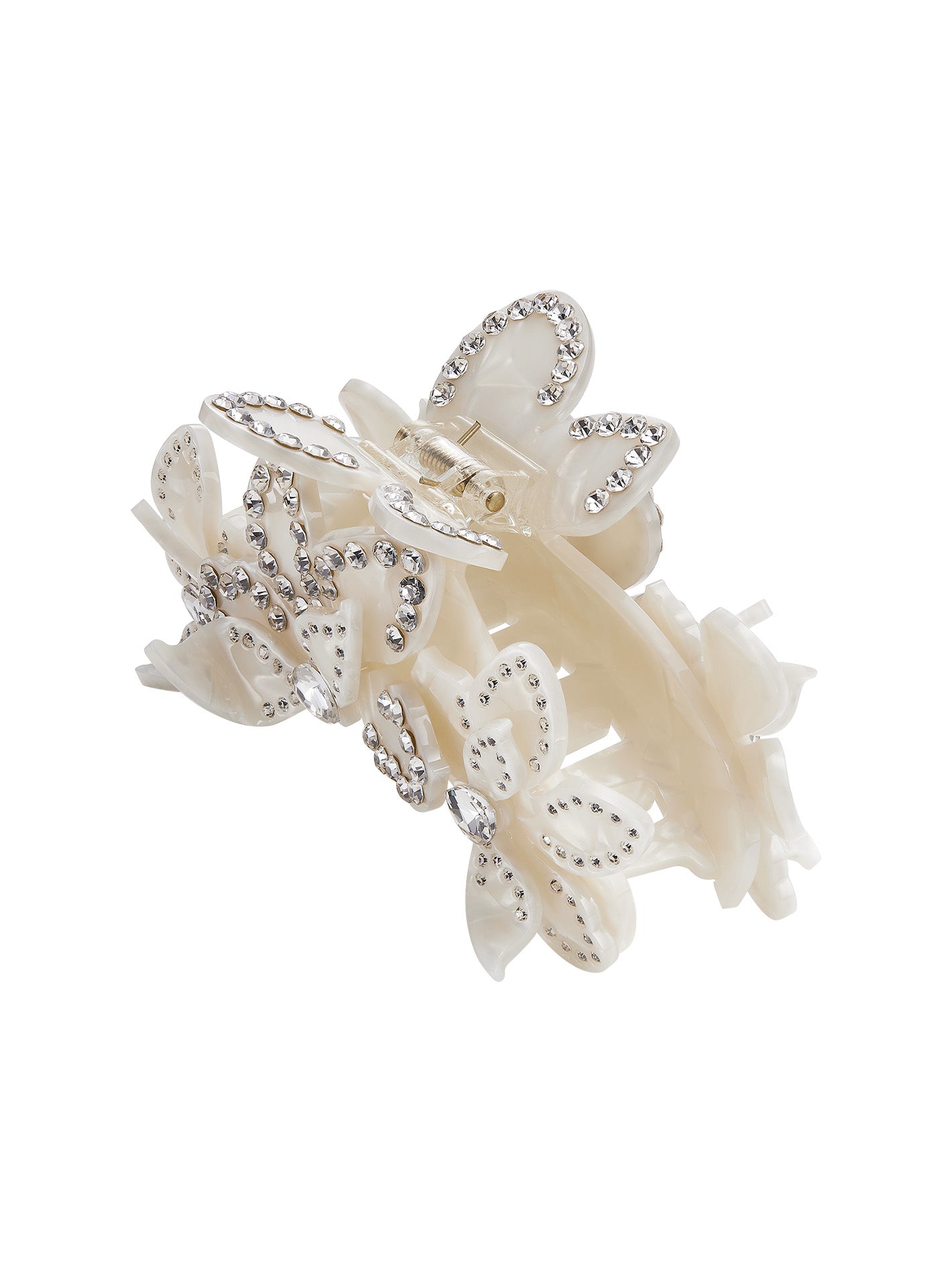 Bianca Hair Clip (White)