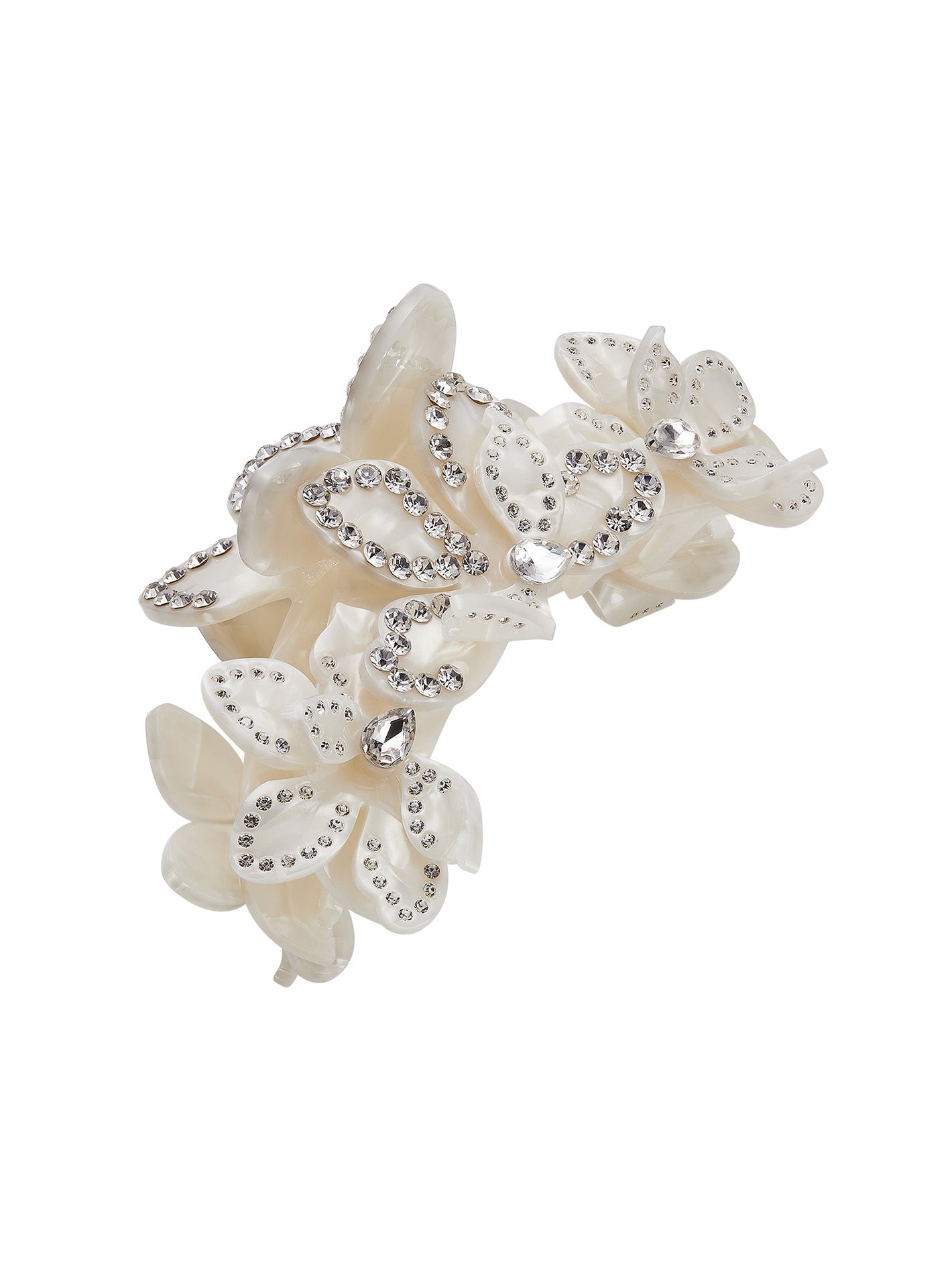 Bianca Hair Clip (White)