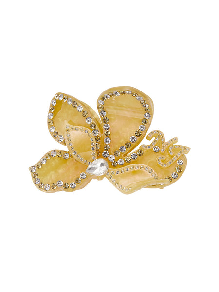 Ariella Hair Clip: Yellow Hair Clip for Garden Party | Nana Jacqueline