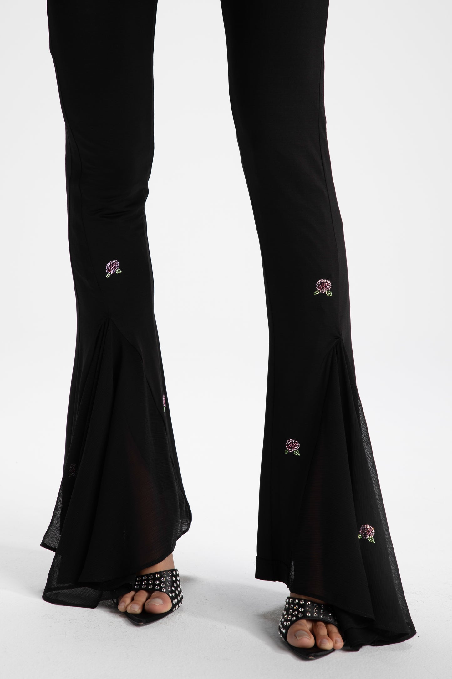 Mara Rose Pants (Black) (Final Sale)