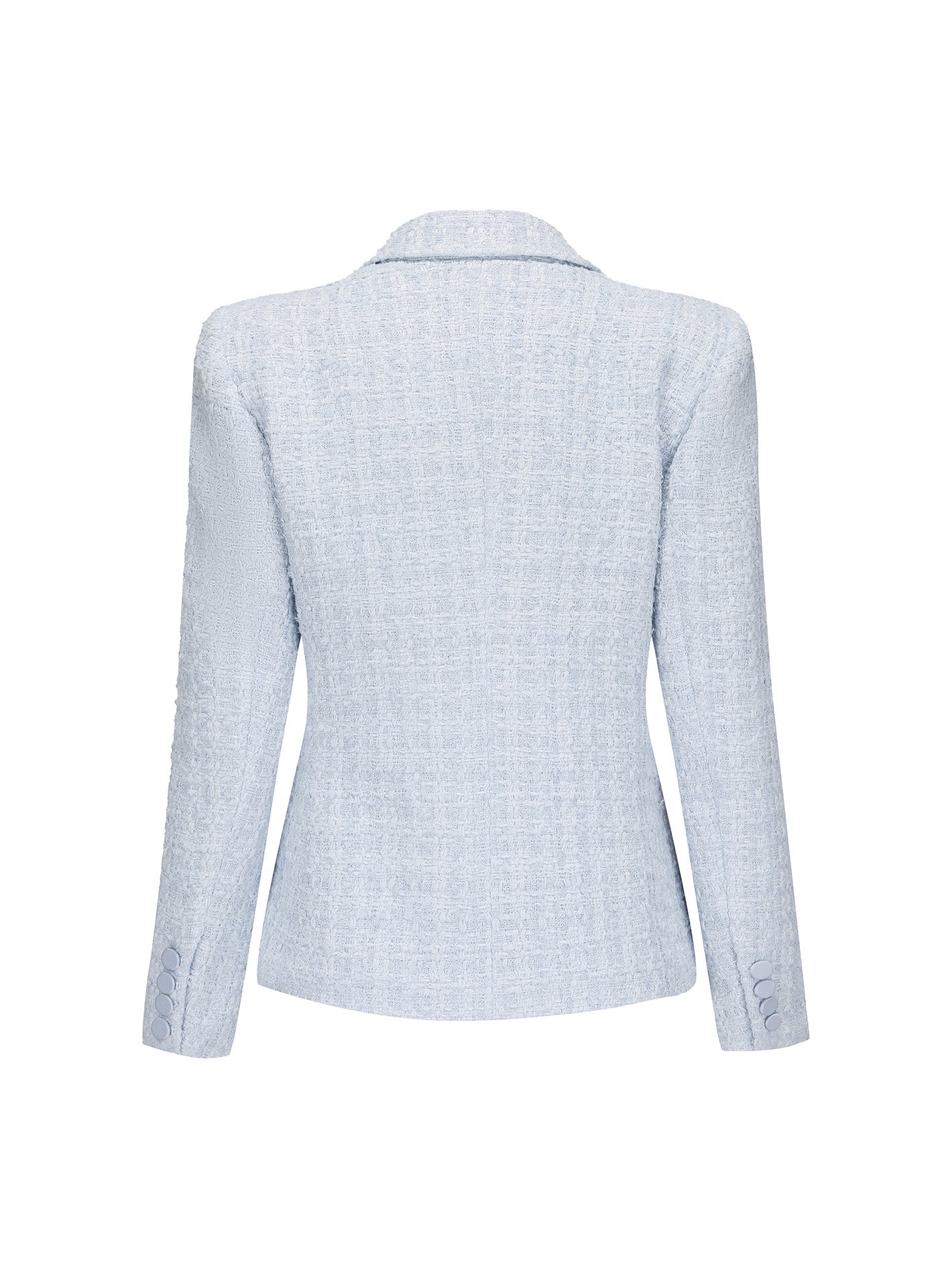 Maya Lapel Suit Jacket (Blue)