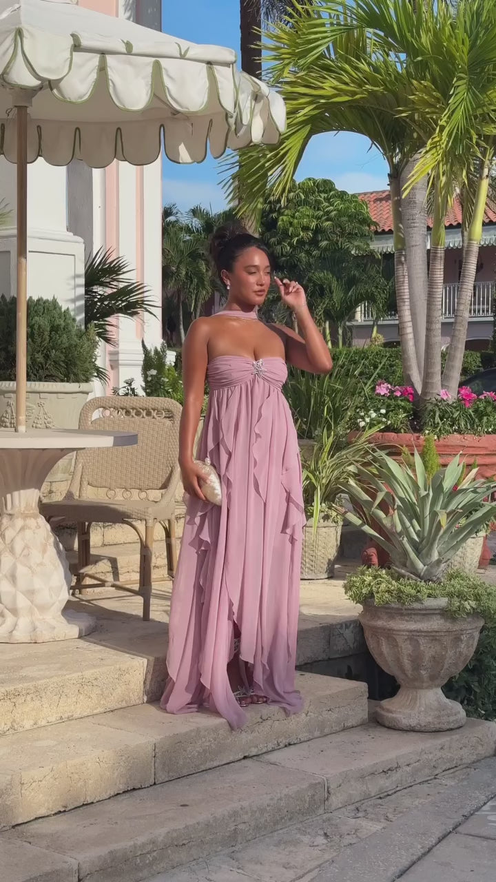 Mariah Dress (Purple)