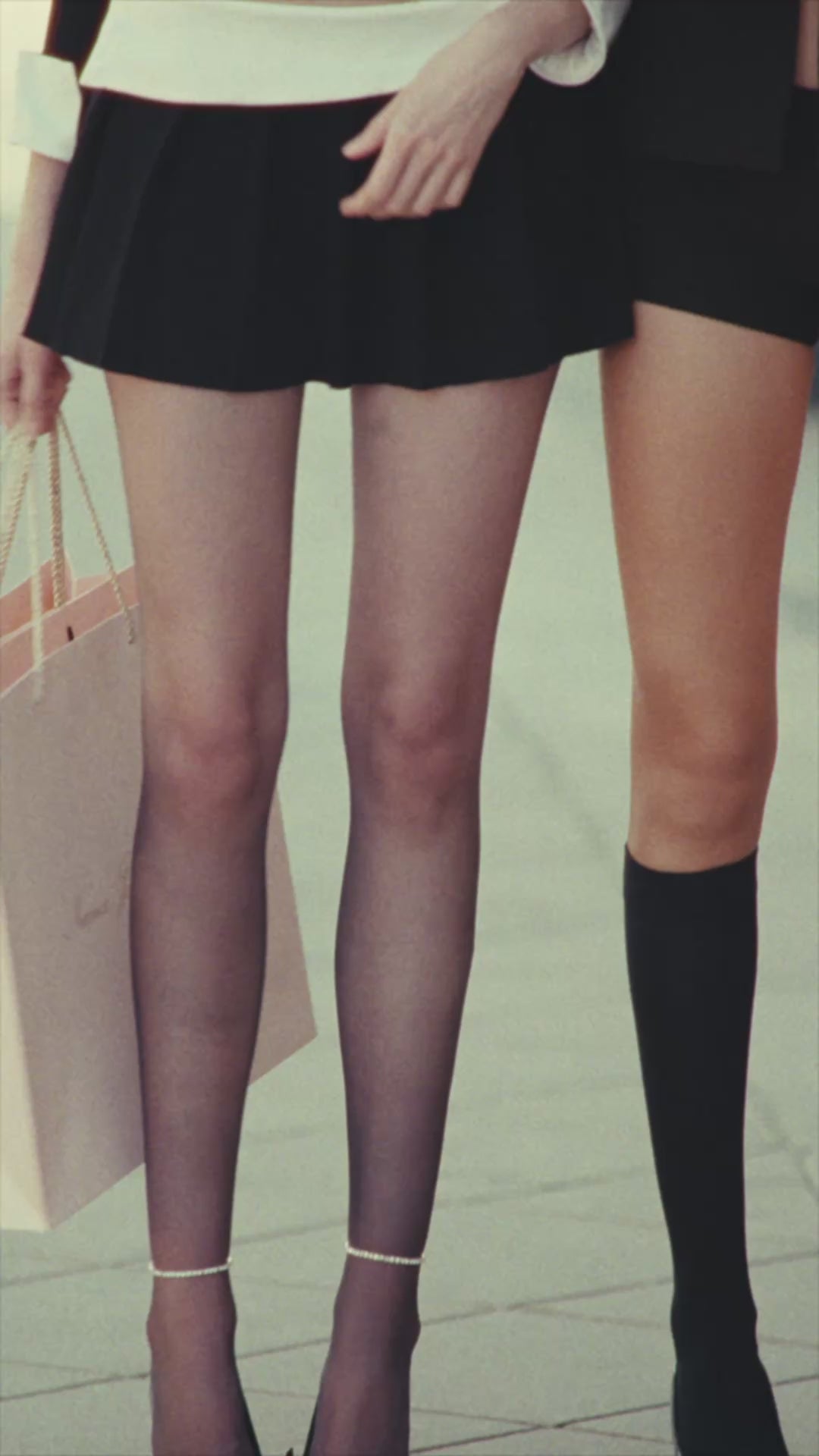 Brigitte Brushed Knit Black Micro Shorts