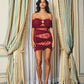 Danielle Lace Dress (Red) (Final Sale)