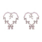 Limited Edition NJ Love Earrings in Pink - Nana Jacqueline