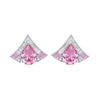 Brigette Earrings (Pink) (Final Sale)