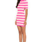 Madeline Knit Open Back Dress (Pink) (Final Sale)