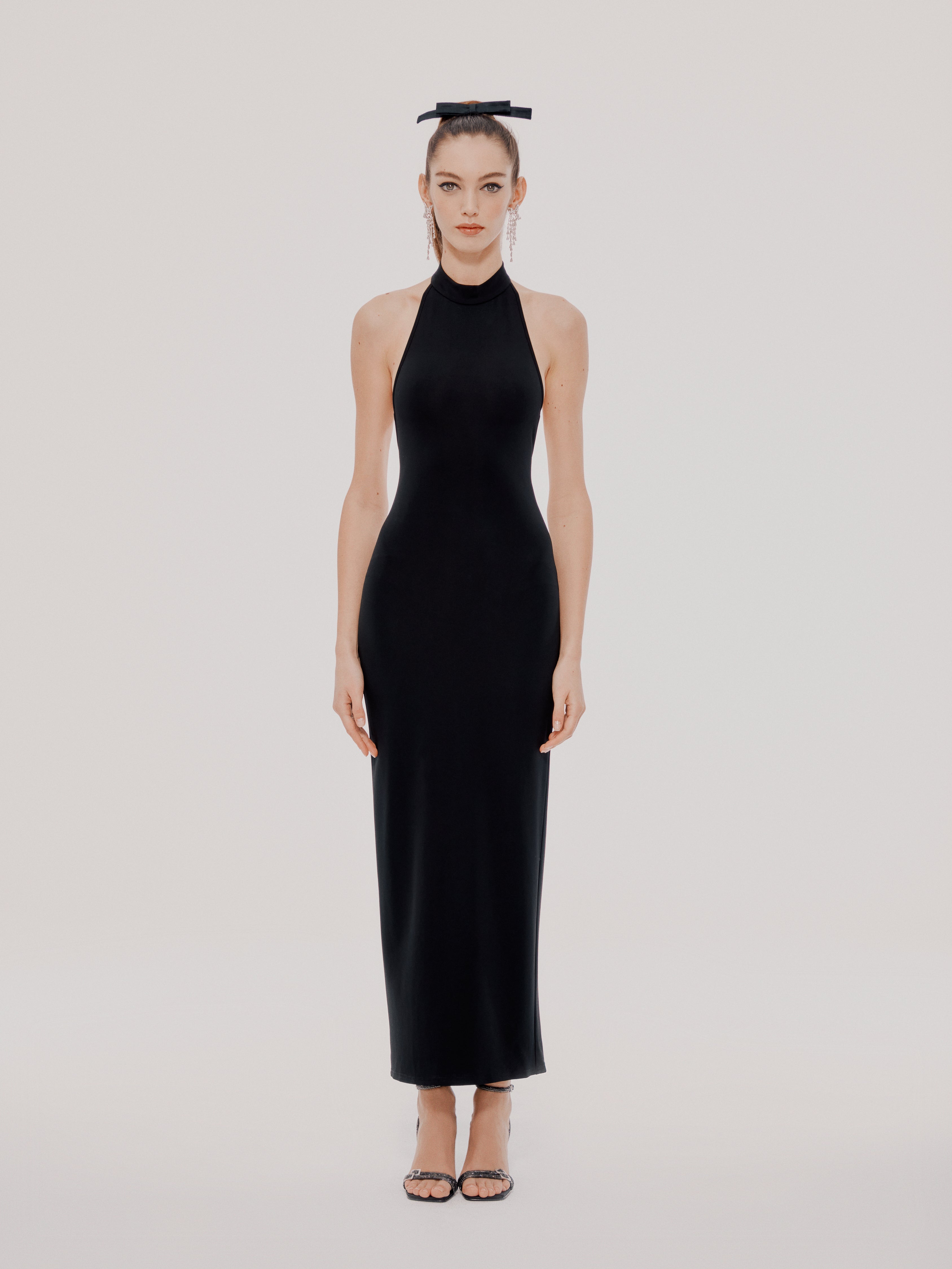 Imilia Black Dress | Nana Jacqueline Designer Wear