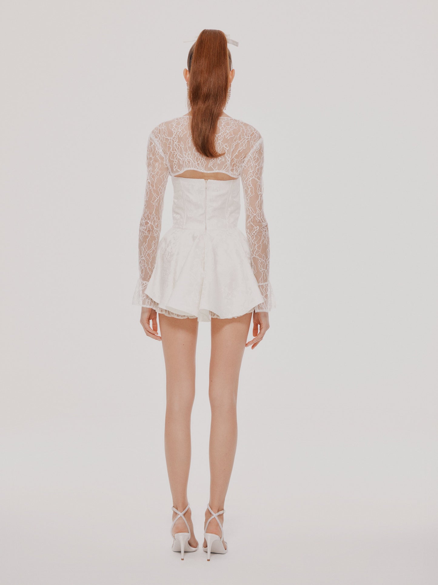 Airina Dress + Jilly Cover (White)