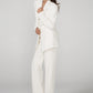 Thalia Suit Jacket (White) (Final Sale)