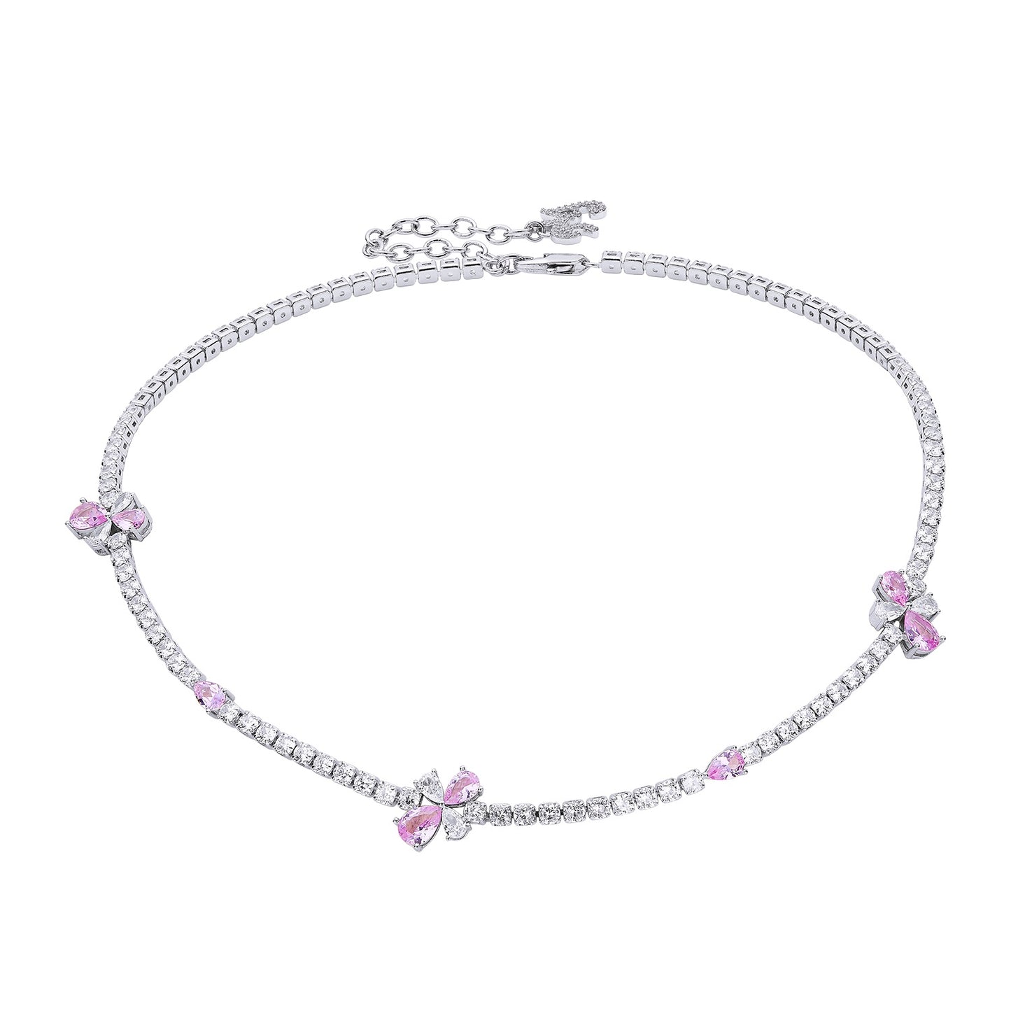 Belle Necklace (Pink) (Final Sale)