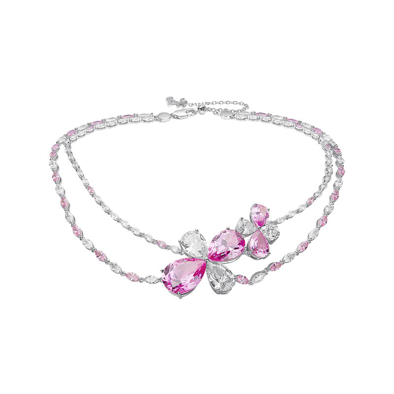 Chantel Flower Necklace (Final Sale)
