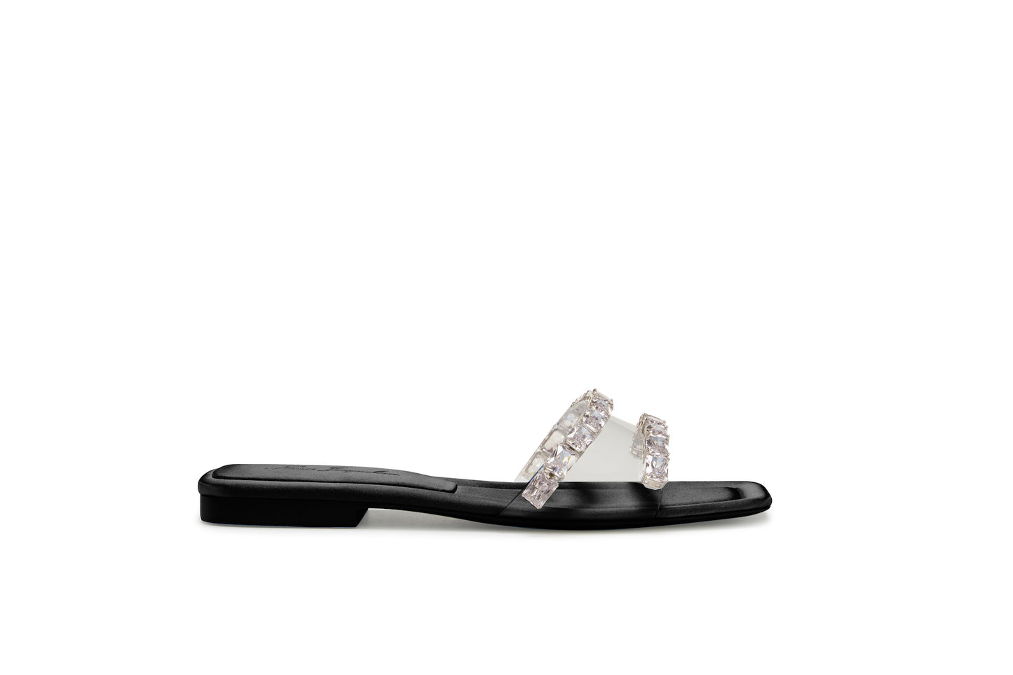 Alexandra Diamond Sandals (Black) (Final Sale)