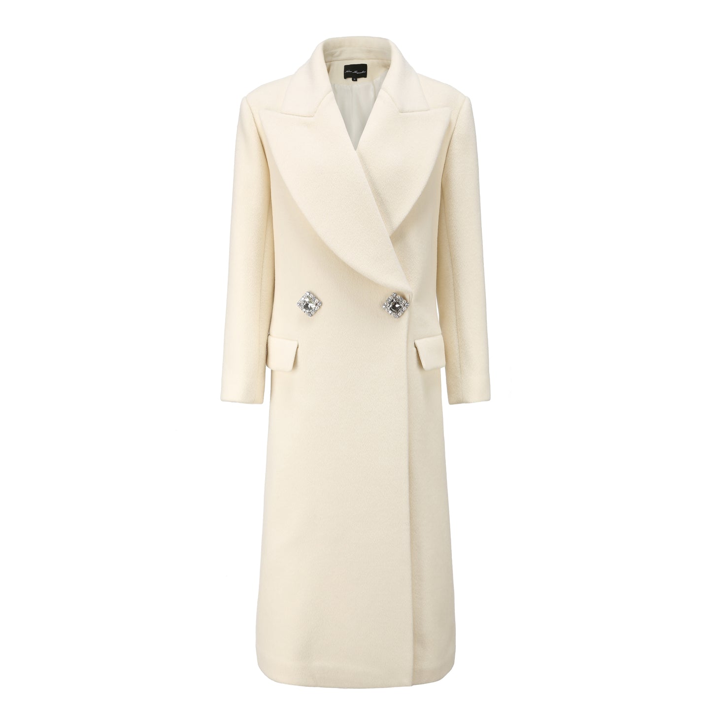 Gabriella Coat in White | Nana Jacqueline Designer Wear