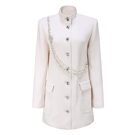 Paris White Coat (Final Sale)