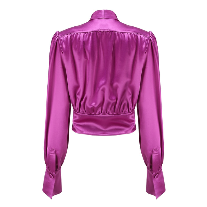 Jayna Purple Blouse | Nana Jacqueline Designer Wear