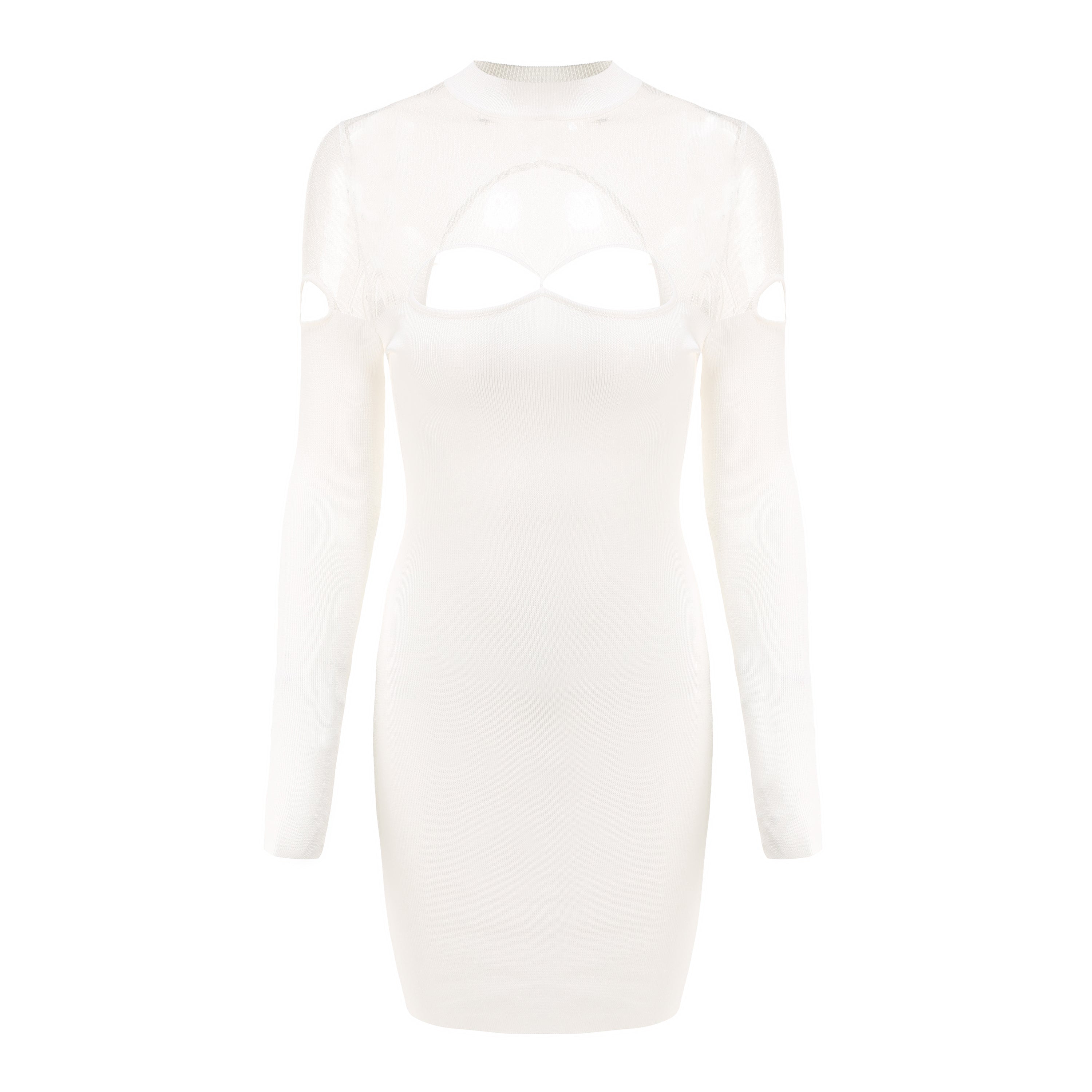 Avery White Mini-Dress | Nana Jacqueline Designer Wear