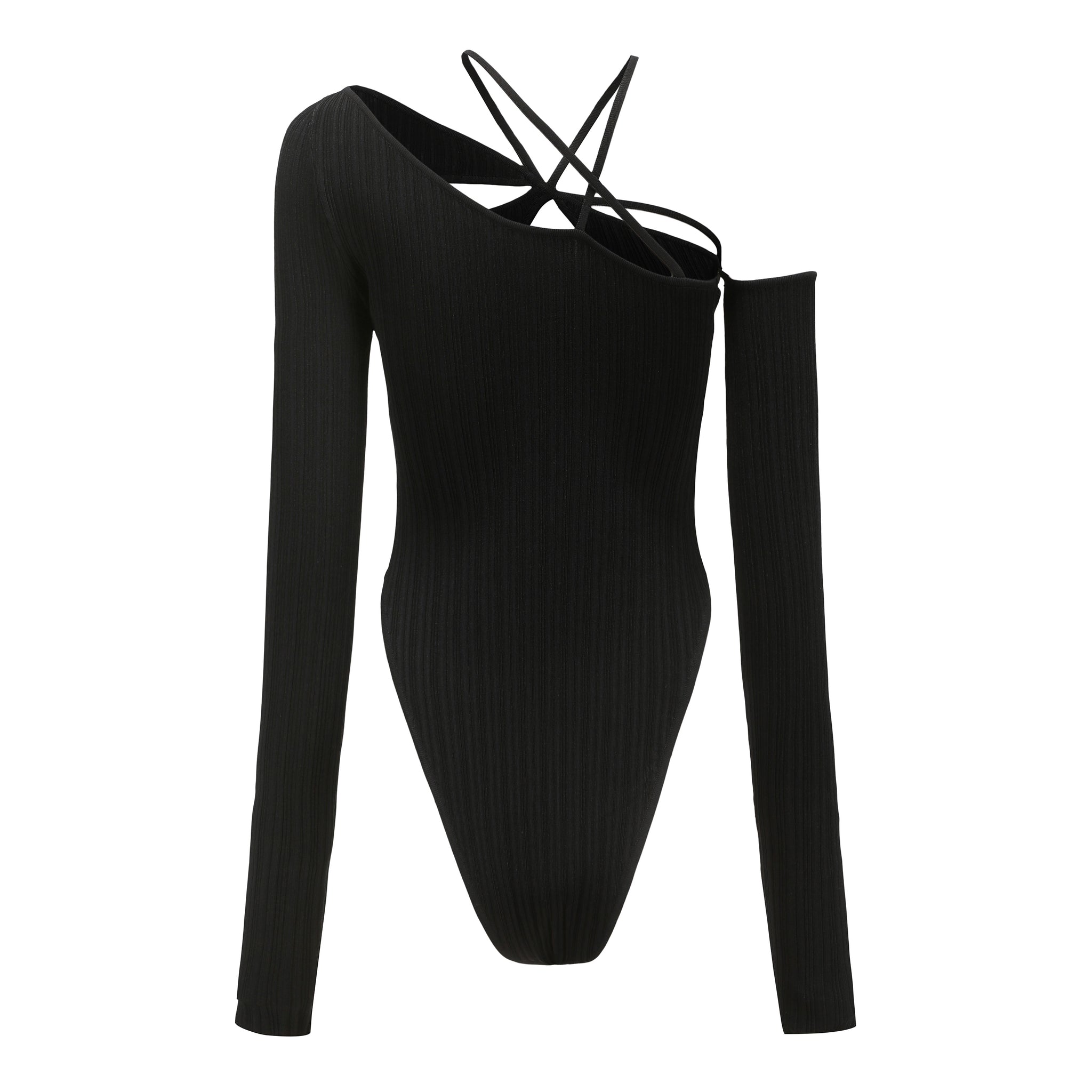 Eloisa Bodysuit in Black | Nana Jacqueline Designer Wear